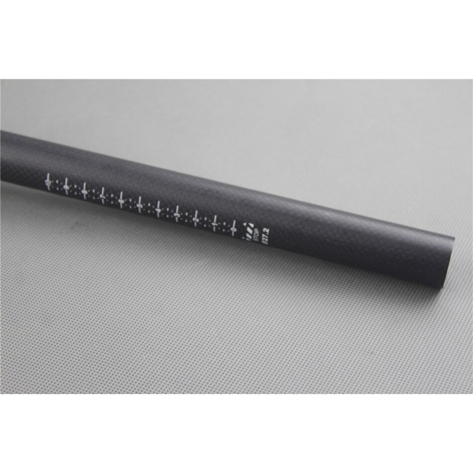 Hiilikuitu satulatolppa polkupyörän satulatolppa ei logoa mtb/road polkupyörän satulatolppa pyöräily bick satulan putki 27.2/30.8/31.6mm*350/400mm 3k matta
