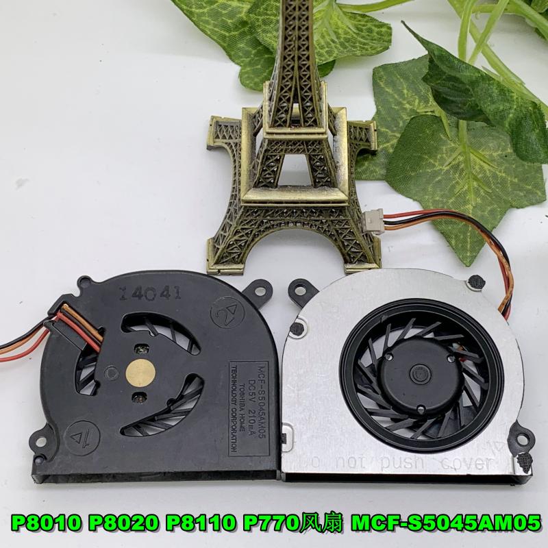 Ventilador enfriador de CPU utilizado para Fujitsu LifeBook P8010, P8020, P8110, P8201, P8410, P770, R8280, R8290, P750/A, T580, FMV, LRA50, MCF-S5045AM05