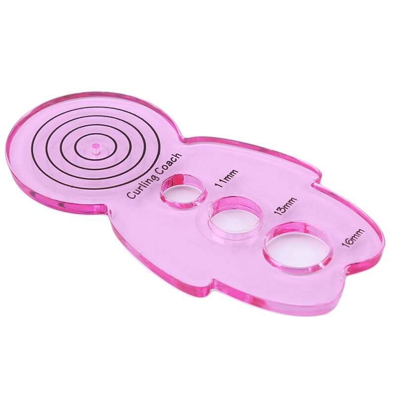 Cute Red Doll Shape Curling Coach Paper Quilling Tool Crank Gauge Small-Shaped Shaped Paper Roll Holder Craft Paper Home Tools
