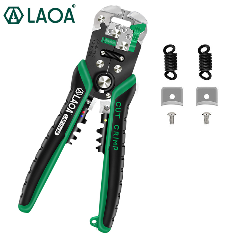 LAOA Automatische draadstriptang Cutter Kabelterminal Krimpen Elektricien Gereedschap