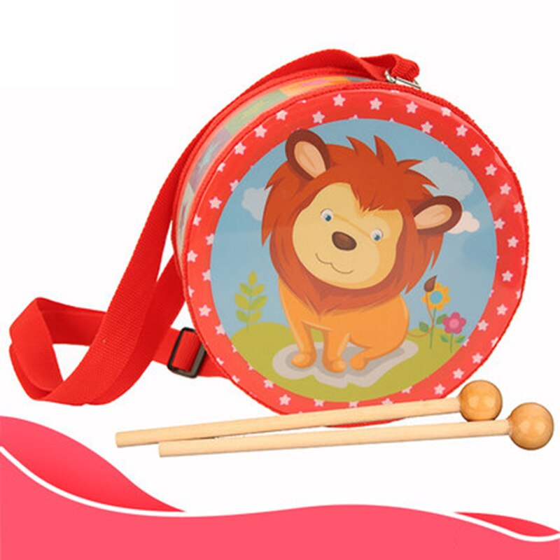 Cartoon Animals Children Drum Trumpet Toy Music Percussion Instrument Band Kit Early Learning Educational Toy 1-3 Baby Kids: 05