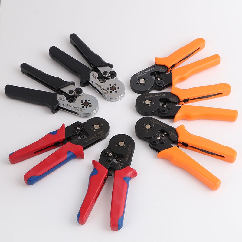 Krimpen Tang Tool Wire Crimper Pin Terminal Connector Compressie Tang 0.25mm-6mm AWG23-10 Draad Bereik