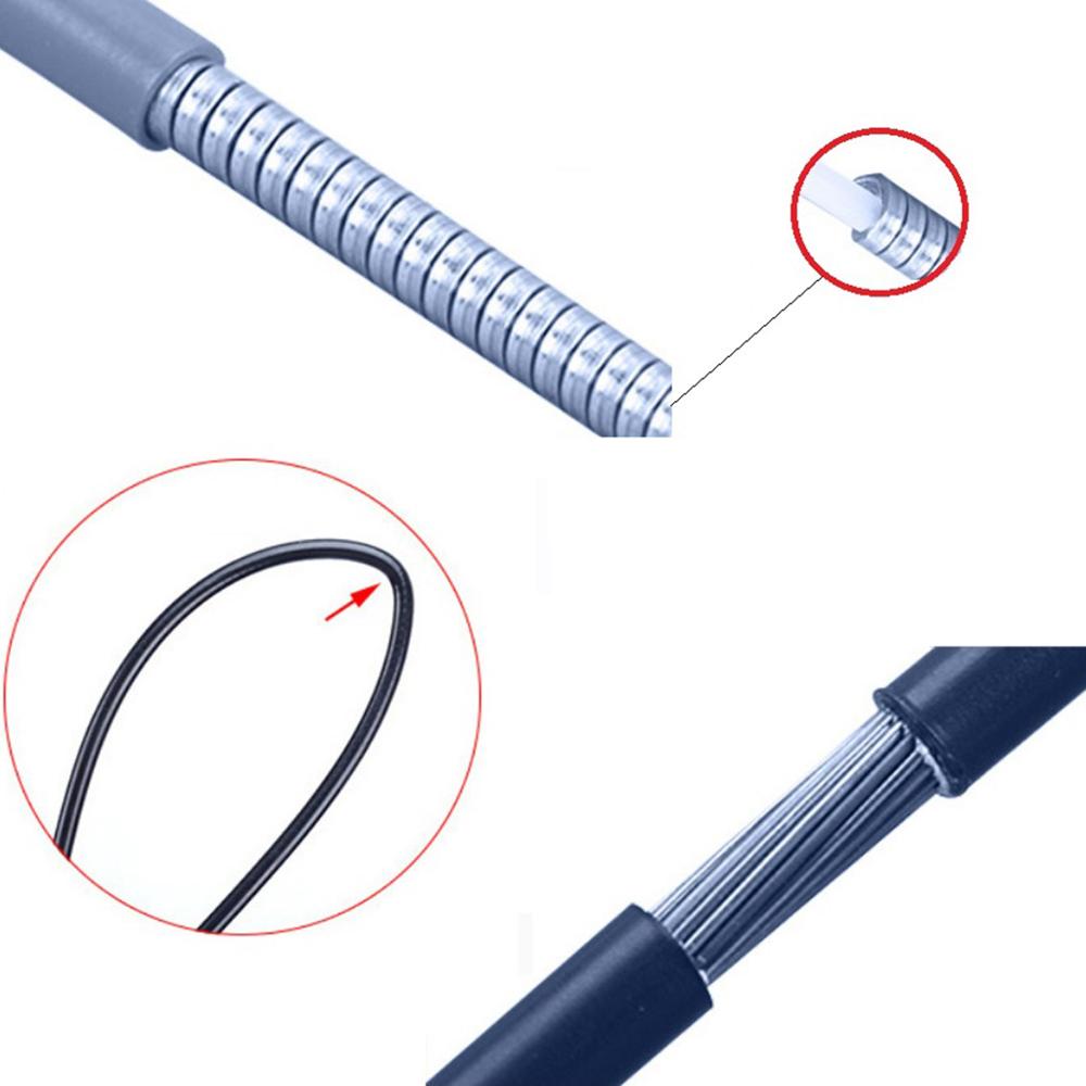 1 Roll 4mm 5mm x5m Bike Cable Housing Bike Cable Housing Bicycle Shifter Derailleur V Brake Cables Outer Casing Protective Cover