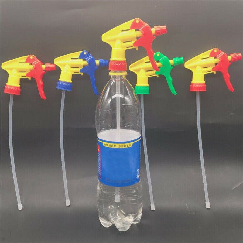 thumbnail image 2 of 7-Pack Heavy Duty Chemical Resistant Trigger Sprayer Heads - Adjustable, Green, Scent Free 2 of 6