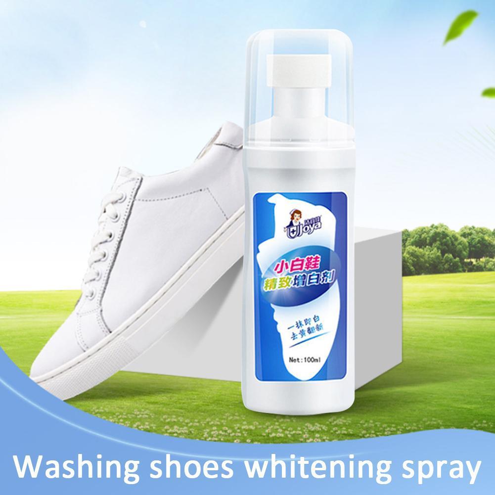 1pc White Shoes Cleaner Whiten Refreshed Polish Cleaning Tool Shoe Brushes Cleaner Shoe For Casual with White Sneakers Leat C0N0