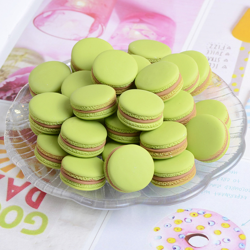 Gelukkig Aap Slimes Additieven Hars Leuke Macaron Bedels Kawaii Diy Kit Filler Decor Voor Pluizige Wolk Clear Knapperig Slime Klei