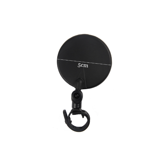 Universal- Fahrrad Motorrad Rückspiegel 360 Drehung Einstellbar Runde Ellipse Rückansicht Spiegel Für Rennrad Zubehör