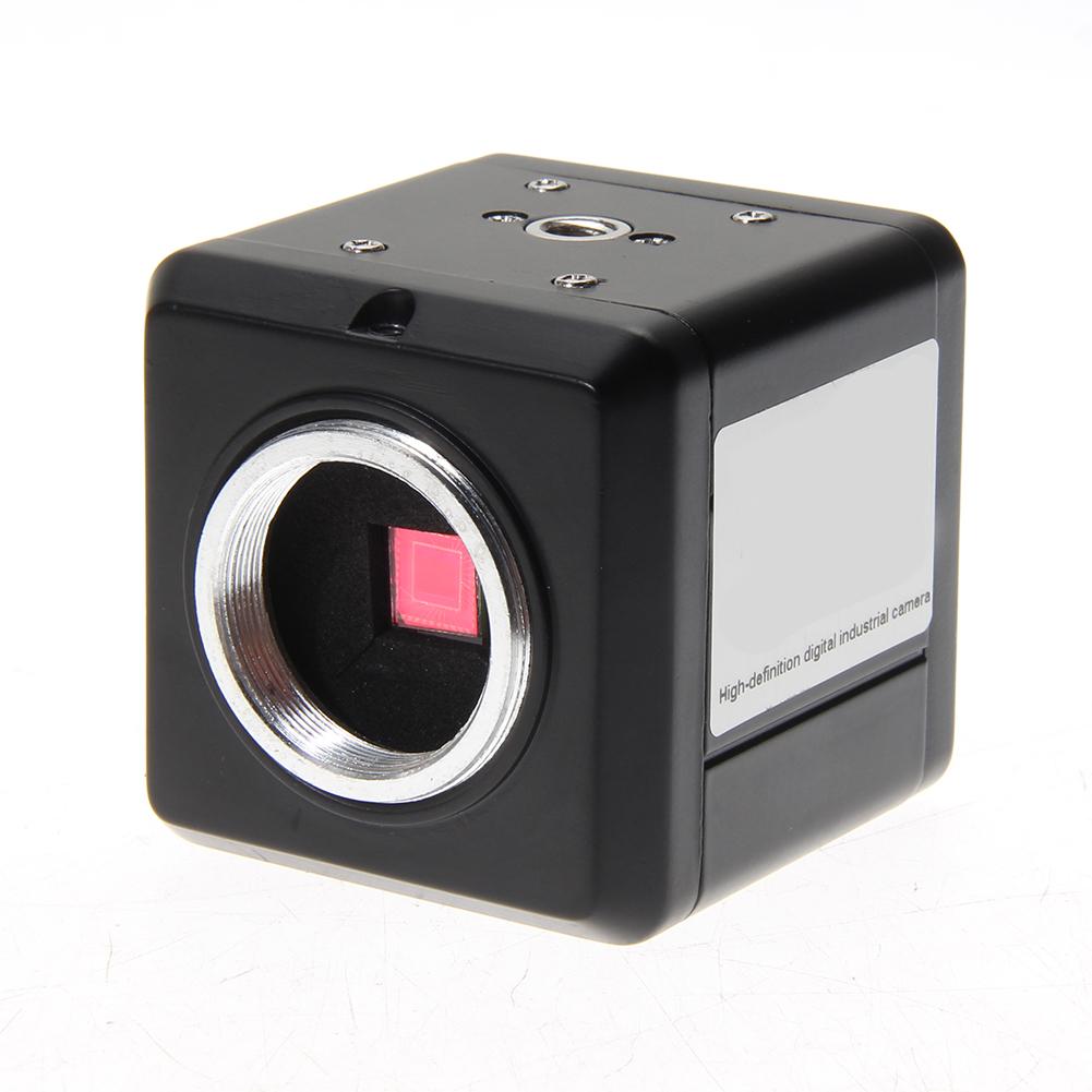 100X Digitale Industriële Microscoop Camera Bnc Av Tv Video Zoom C Mount Lens Hoge Resolutie Microscoop Visuele Inspectie Lens