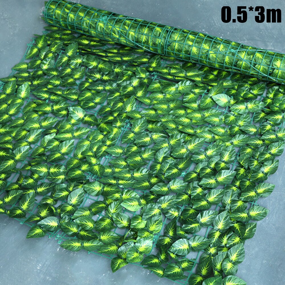 Garden Fence Artificial Fence Wall Landscaping Ivy Garden Fence Panel Artificial Leaf Garden Fence Screen Garden Trellis