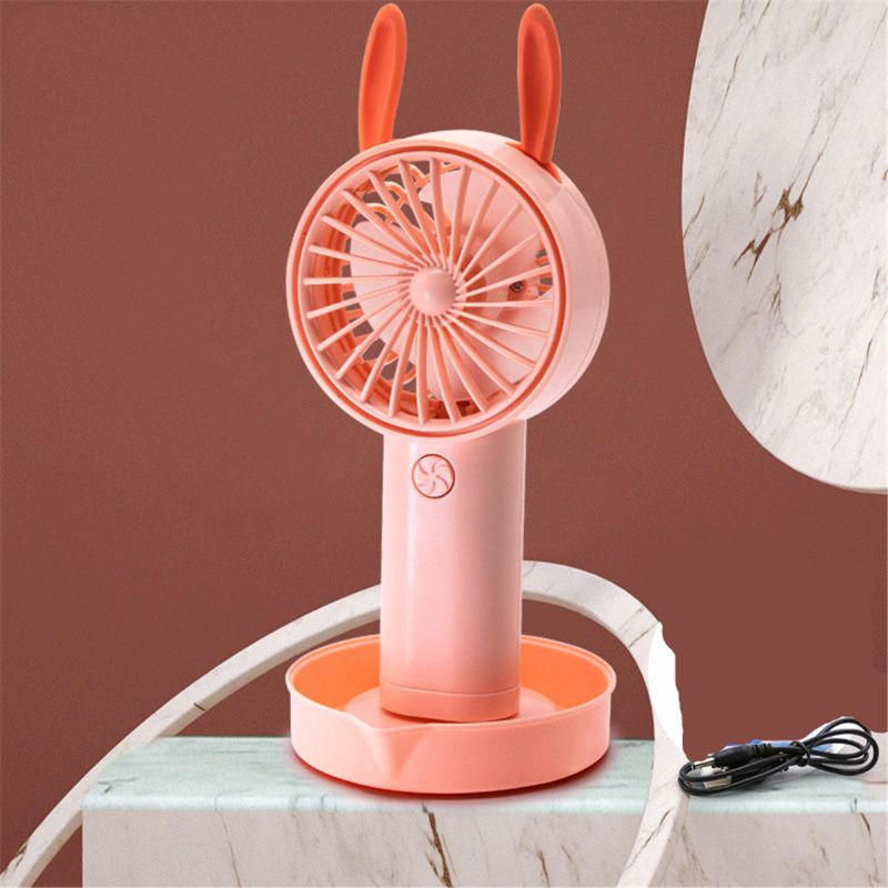 Ventilador de burbujas con batería de 320mA para niños, juguete de verano, Mini ventilador Usb, máquina de burbujas: Rosa