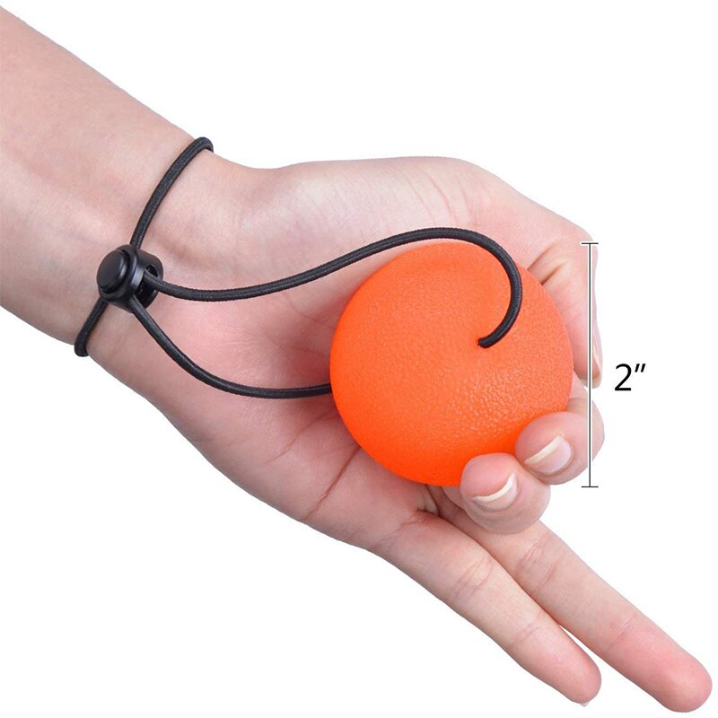 Pelota antiestrés portátil para apretar, pelota para aliviar el estrés, fortalece el ejercicio de mano y alivia la tensión, ideal para niños y adultos
