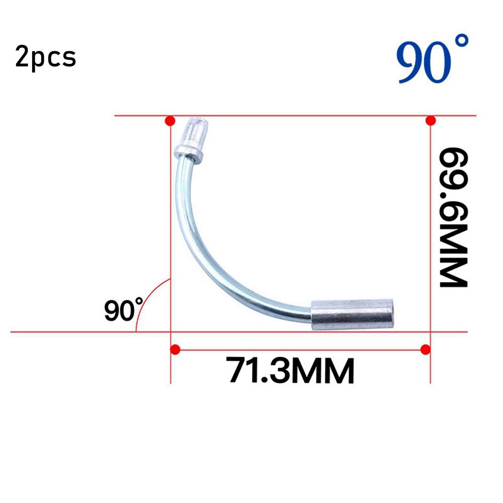 2sets MTB Mountain Bike V Brake Noodles Cable Guide Bend Tube Pipe Sleeves Protector Hose Brake Noodle and Boot Set Bicycle Part: Brown