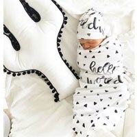 Citgeett bébé infantile été emmailloter moi couverture enveloppes sac de couchage coton vêtements: 8