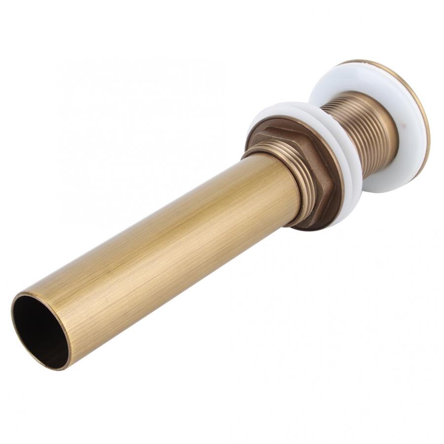 Messing Wastafel Drain Stopper Antieke Stijl Flap Soort Badkamer Drain Stopper Wastafel Afvoer Zonder Overloop Badkamer Douche