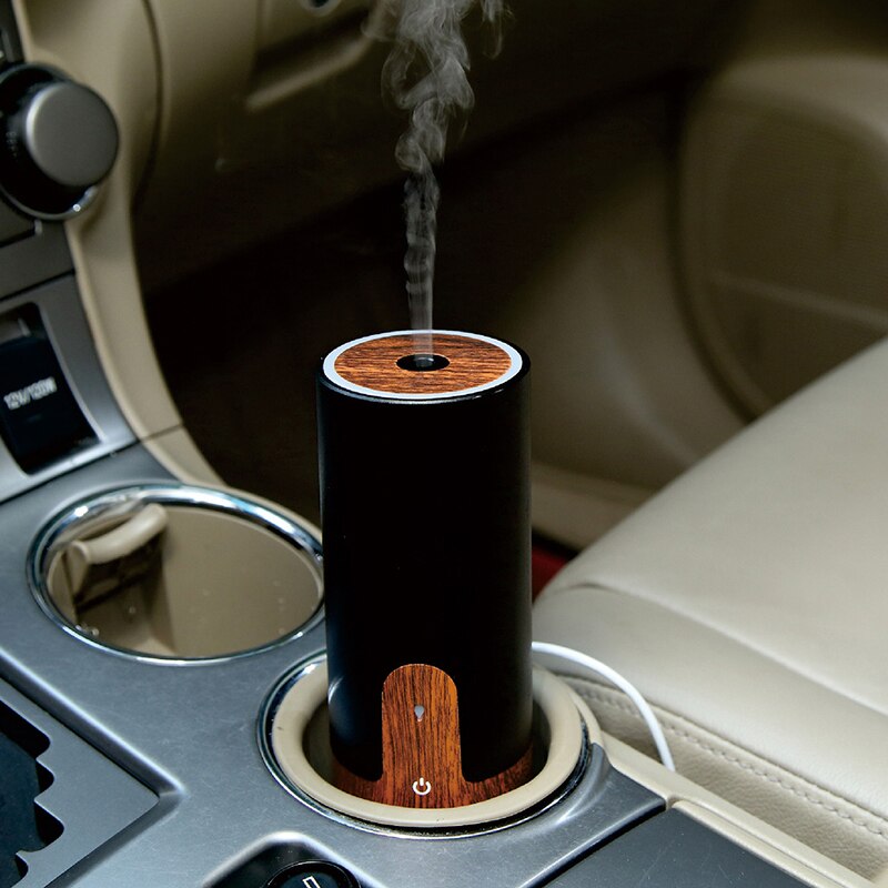 Mini Air Humidifier Wood Grain Diffuser Ultrasonic Air Mist Aromatherapy Purifier USB Vehicle Purification Office Home Tools