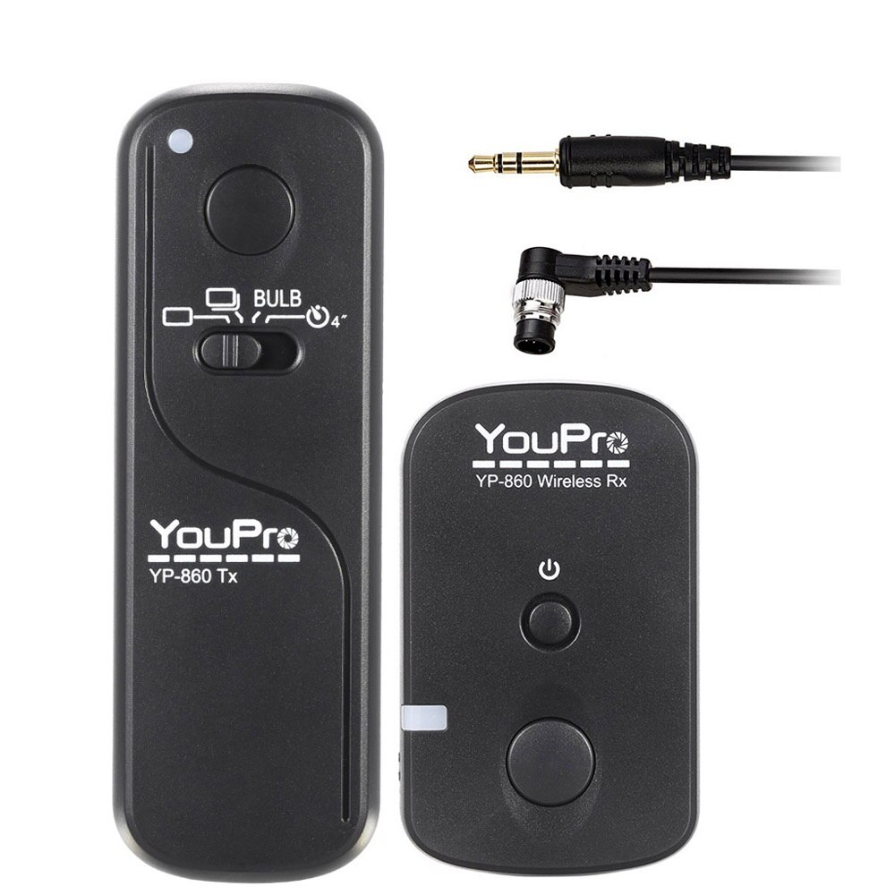 YP-860 S2 2.4G Draadloze Afstandsbediening Ontspanknop Zender Ontvanger voor Sony Serie DSLR Camera