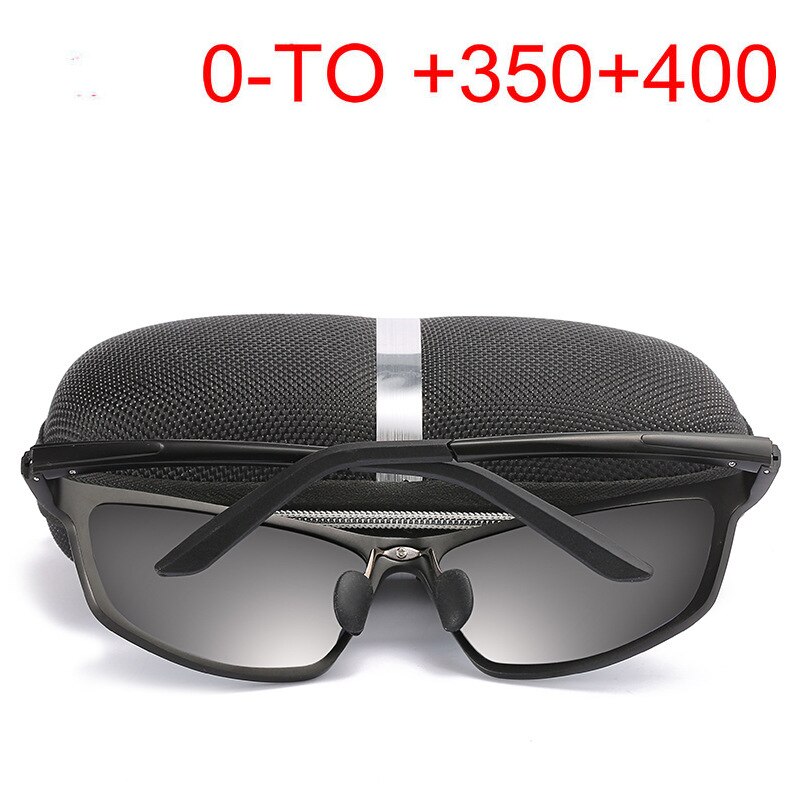 Square Aluminum Magnesium Bifocal Reading Sun Glasses Women Men Presbyopia Sports Reading Sunglasses Diopter FML