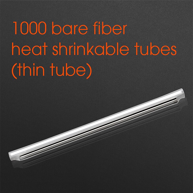 1000pcs single steel needle Fiber optic heat-shrinkable sleeve 60mm FTTH fiber optic fusion splice protection tube: Default Title