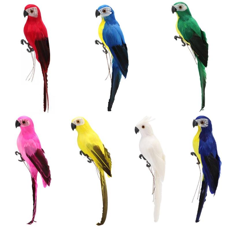 Foam Veer Kunstmatige Papegaai Imitatie Vogel Model Simulatie Dier Vogel Tuin Decoratie Diy Party Thuis Ornament