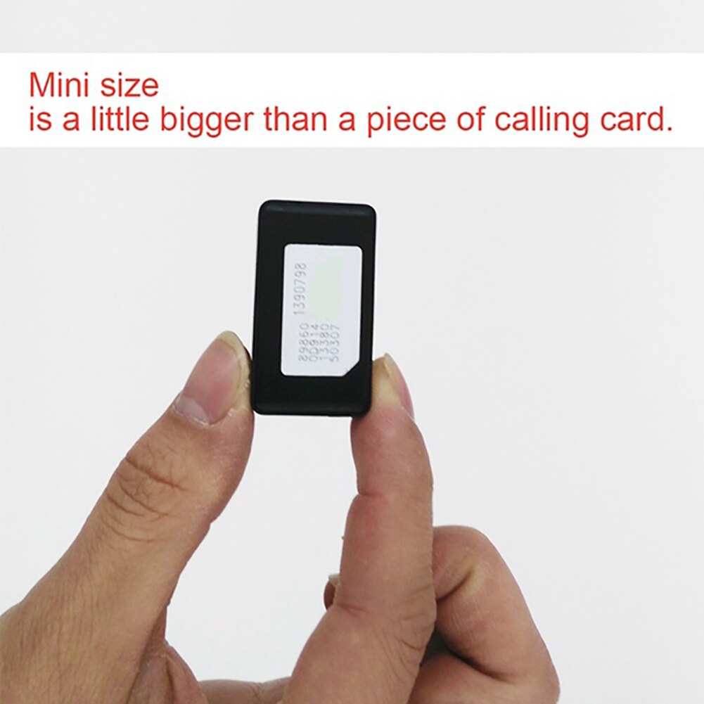 Mini Car GPS Locator Device Magnetic Adsorption Recording Anti-Lost Device Voice Control Can Record