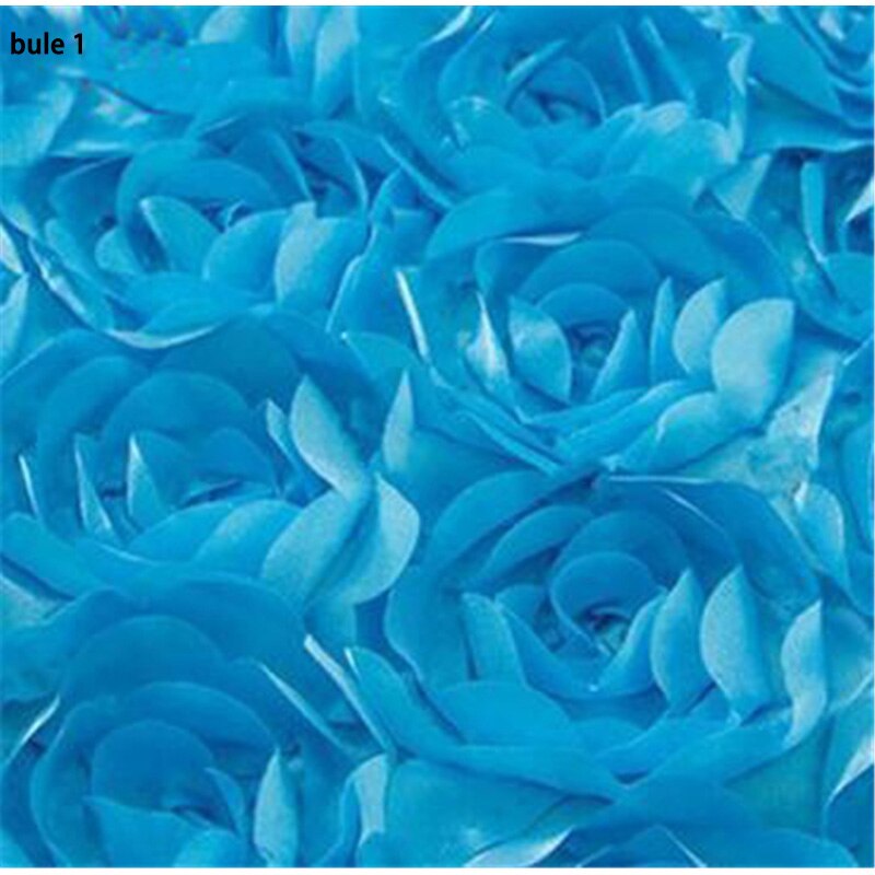 Manta de fotografía para bebé recién nacido, telón de fondo de flor rosa para niño y niña, accesorios de foto 3D, 1x1,4 M: blue