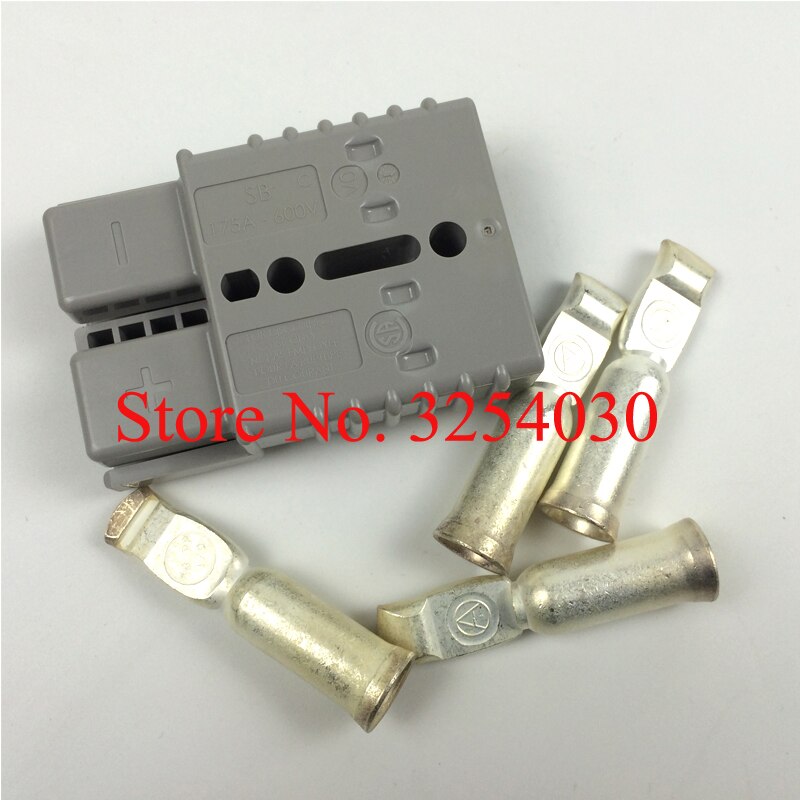 Supplying Imported USA Orginal Grey 600V 175A Anderson Battery Connectors GREY SB175 for Electric Pallet Trucks
