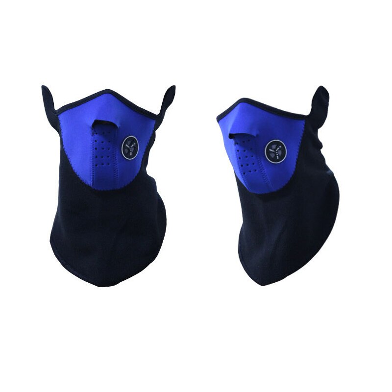 Bruticus motorsykkel halvansiktsmaske deksel fleece unisex ski snø moto sykling varm vinter halsbeskyttelse skjerf varm beskyttende maske: 1