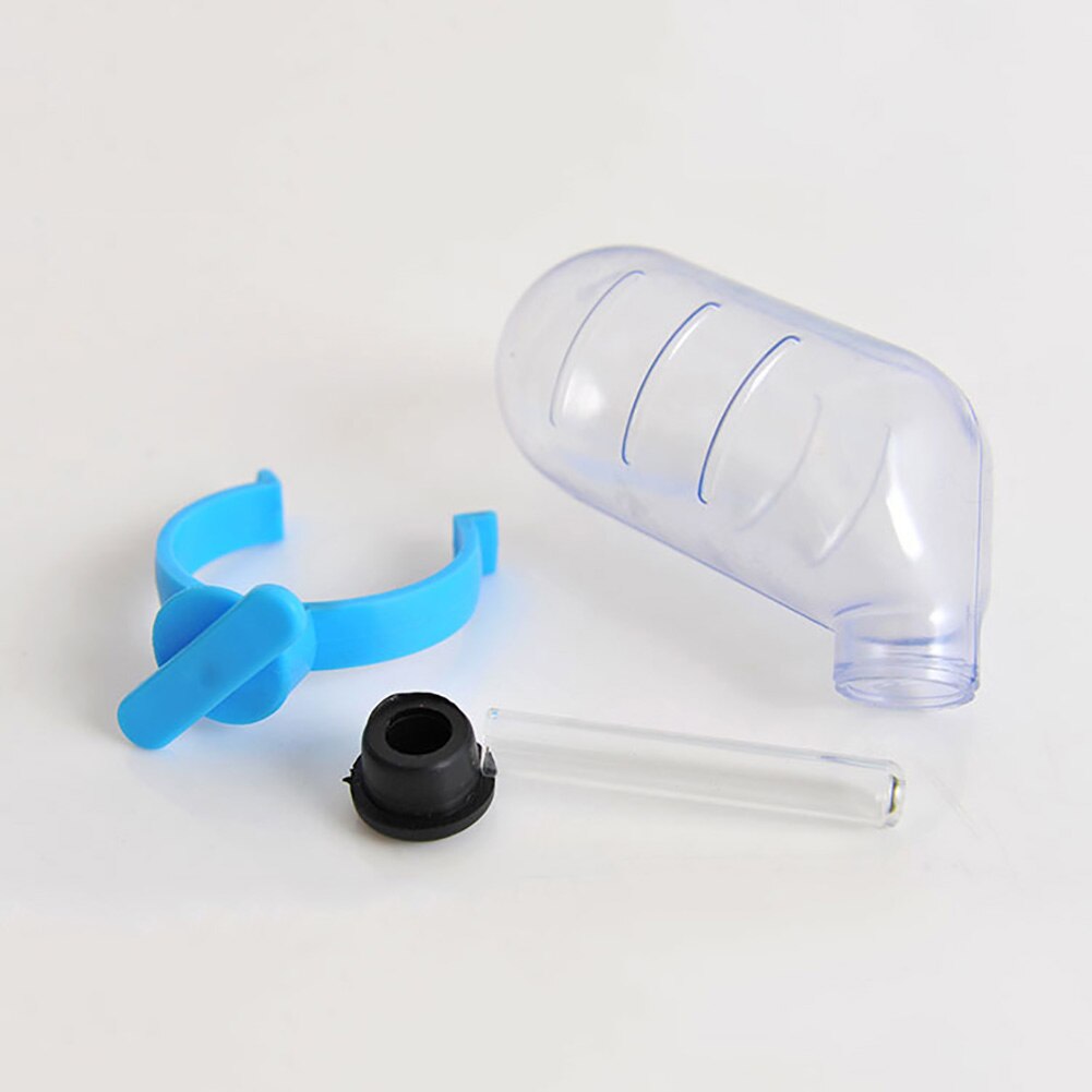 Hamster vattenflaska 1pc 50ml läckagesäkra vakuum husdjur hamster dricksvatten dispenser matarflaskor