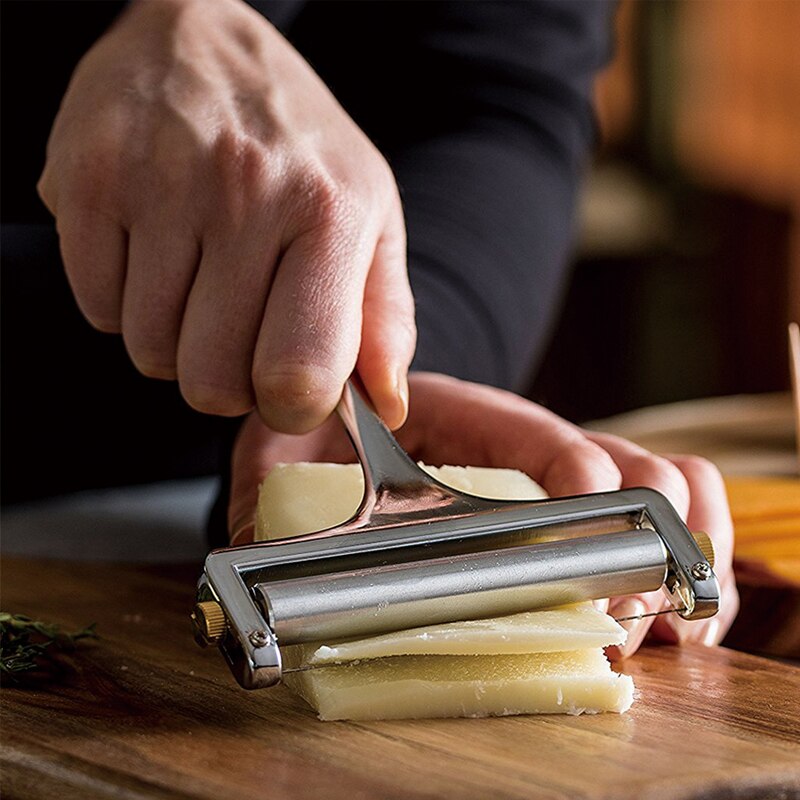 2Pcs Aluminium Boter Schraper Kaas Schraper Keuken Benodigdheden Verstelbare Kaasschaaf Non Stick Aluminium Kaasrasp