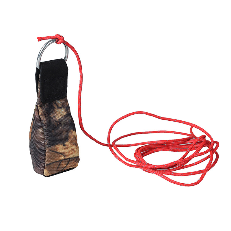 Outdoor Arborist Tree Rock Throw Weight Bag Climbing Spelunking Rope Throwing Weight Bag Rigging Arborist Climbing Equipment