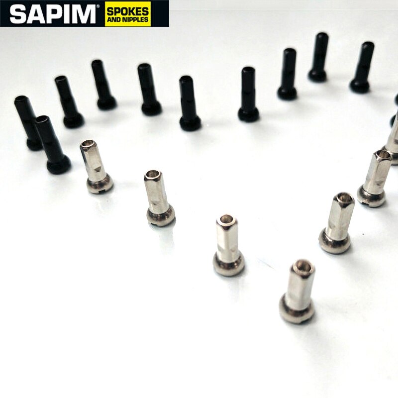 SAPIM POLYAX spoke brass Nipple 12 degree bevel more than DT spoke Nipples Mtb nipple