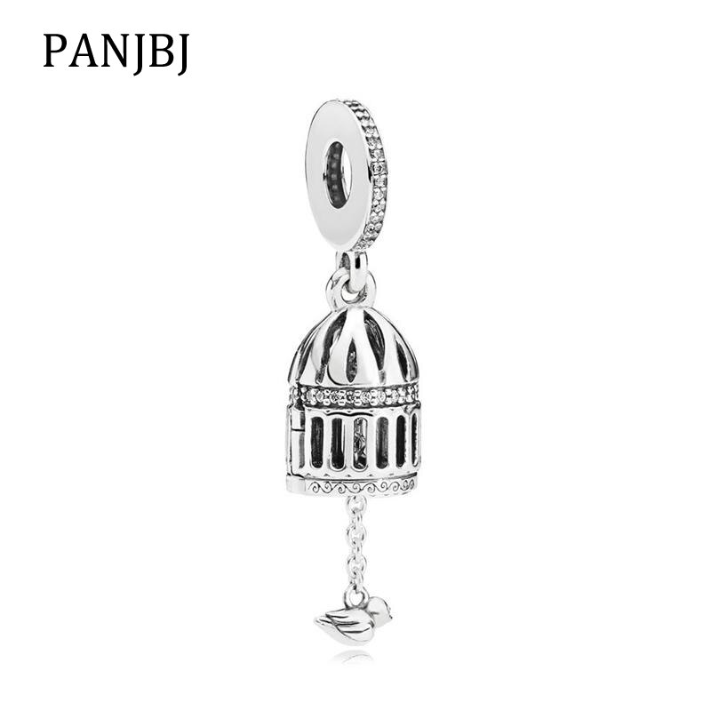 Echt 925 Sterling Zilveren Kralen Charm Gratis Als Een Vogel Hanger Charms Fit Originele Armbanden Vrouwen Diy Sieraden