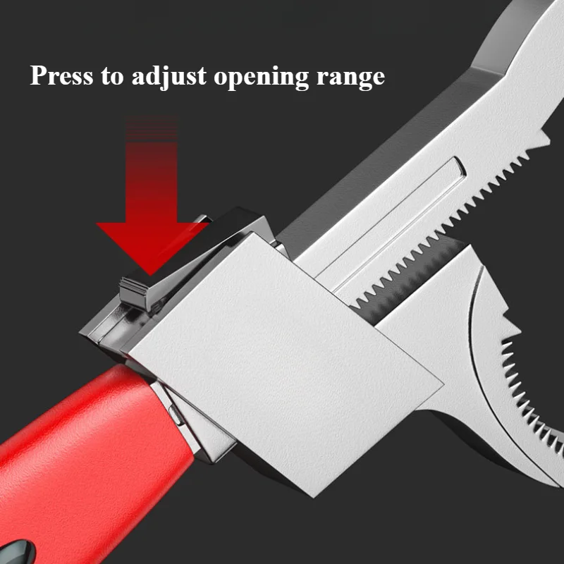 Clé universelle réglable à Double extrémité 4 en 1, clé de robinet multifonctionnelle pour salle de bain et plus encore