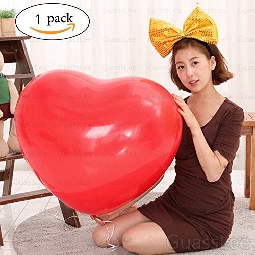 36 Inch Grote Hart Latex Ballon Voor Bruiloft Decoratie Opblaasbare Ballen Verjaardagsfeestje Liefde Huwelijk Minnaar Baloon