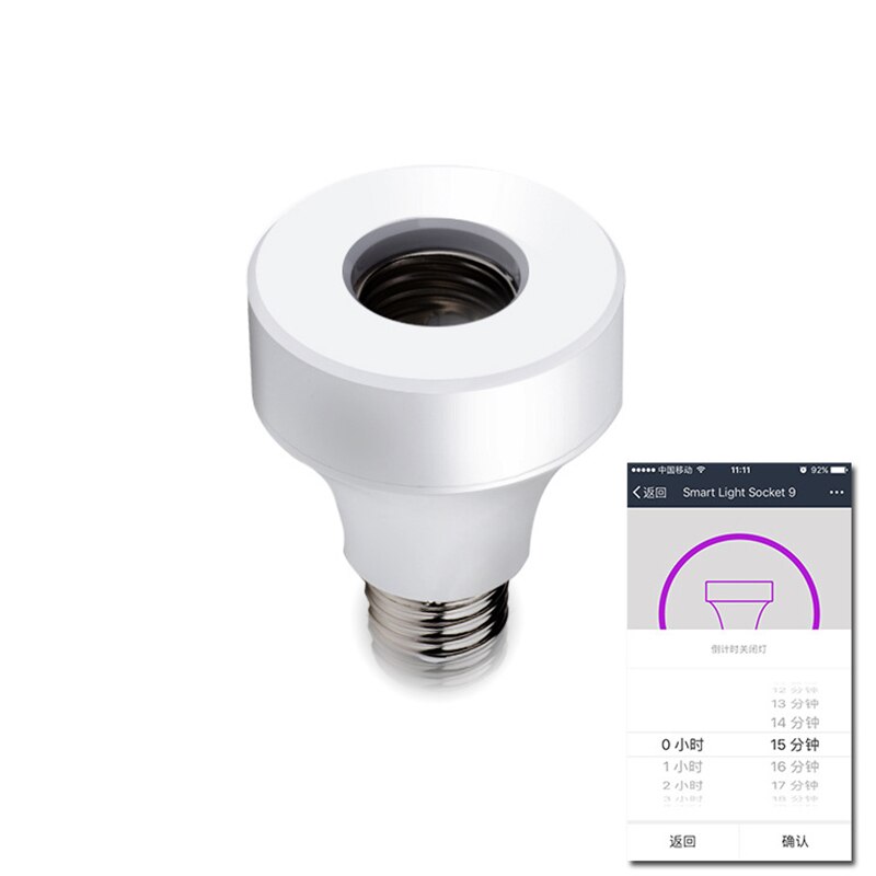 E26 E27 WiFi Voice Control Smart Lamphouder Lamp Hoofd Suitabl Voor LED Lamp E26 E27 Slimme Lampen Compatibel alexa Google