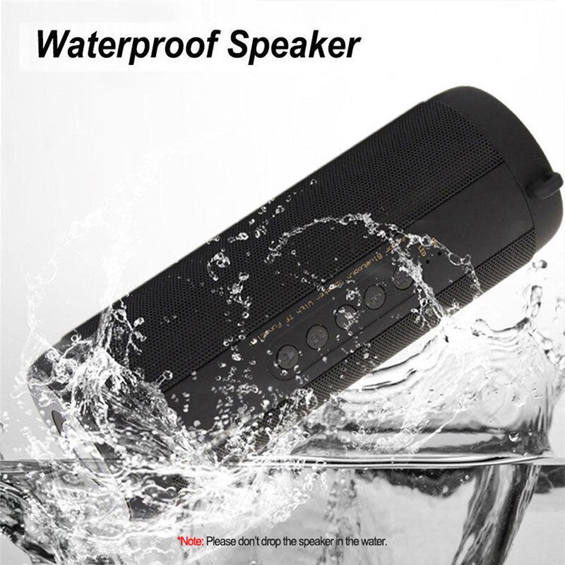 T2 Draagbare Draadloze Bluetooth Waterdichte Outdoor Fietsen Zaklamp Speaker