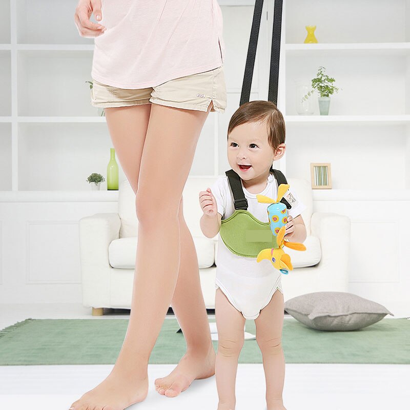 Gåstol baby læringe gå assistent spedbarn gå belte justerbare belter smålåve bånd baby sele til barnesikkerhet