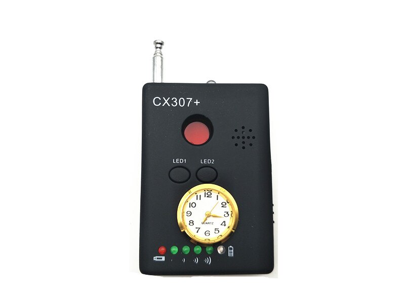 CX307 Multifunctionele Rf Signaal Camera Telefoon Gsm Gps Wifi Bug Detector Finder Met Alarm Voor Veiligheid