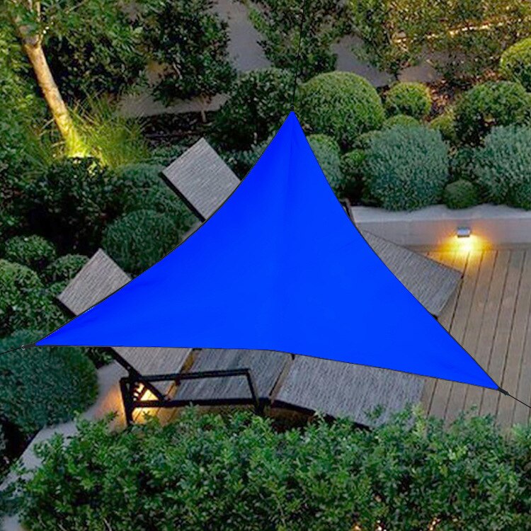 Outdoor Sunshade Triangle Canopy 3m Sun Protection Canopy High-end Sun Canopy Gazebo for Garden Canopy Outdoor: A8