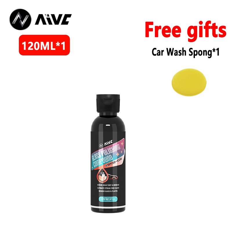 Compuesto para pulir vidrio, eliminador de película de aceite para parabrisas de coche, limpiador profundo, pasta, crema de eliminación de película, ventana transparente, bailing automático: Naranja