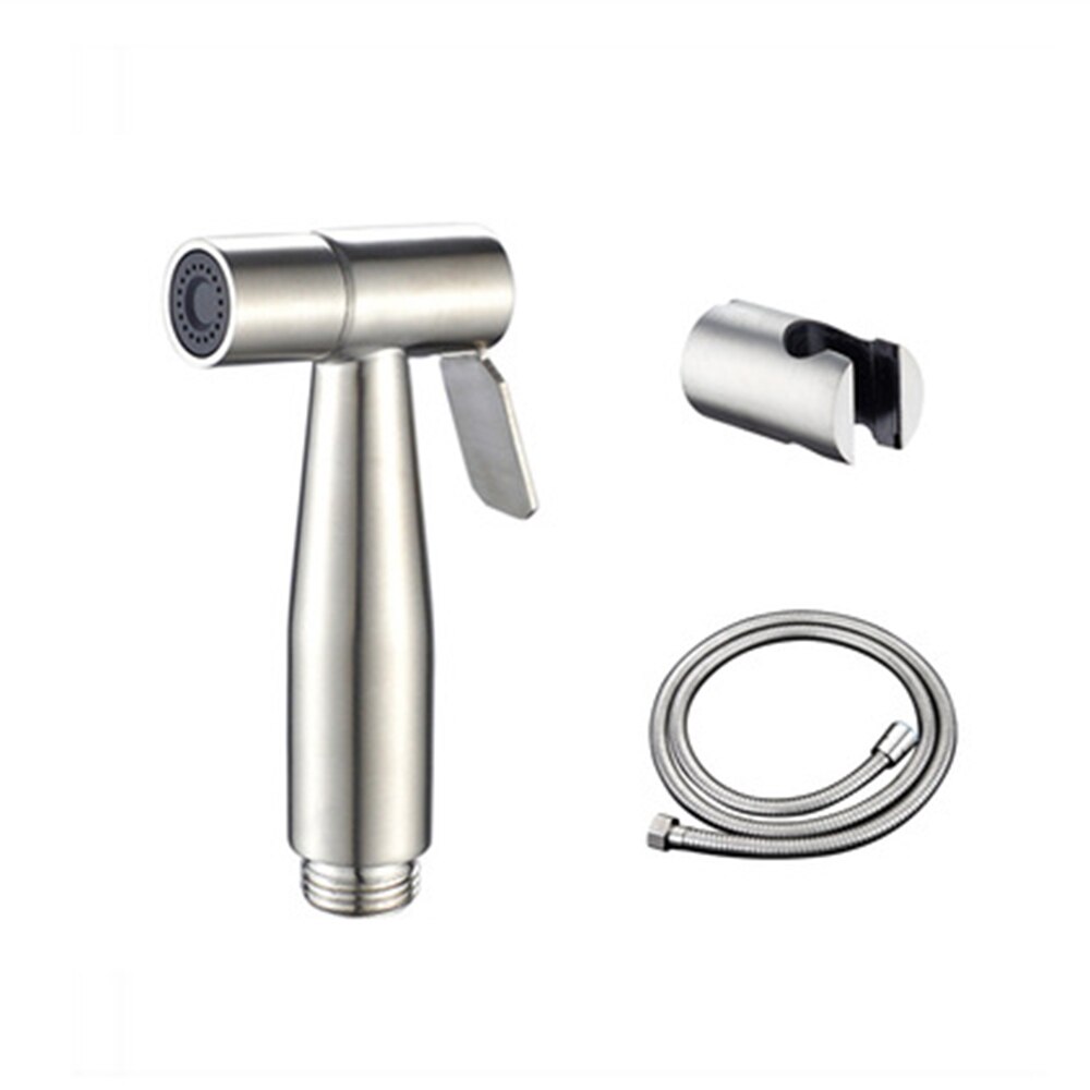 PULVERIZADOR DE inodoro de bidé de mano, urinario de baño de acero inoxidable juego de pulverizador para el bidé, higiene, pañal de tela para bebé, rociador: Style 03