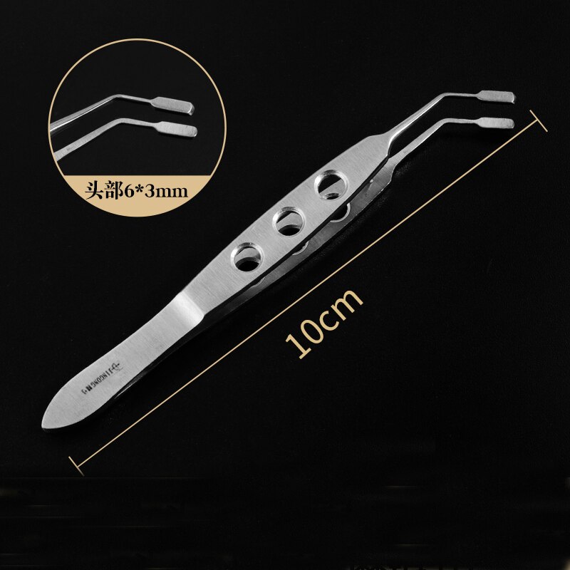 Pinza per pressacavo Meibomian spremere e girare la clip per palpebre strumenti oftalmologici blocco delle palpebre pinza per massaggio: Ottone spazzolato