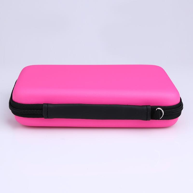 2 cores eva pele carry caso duro para 3ds xl caso portátil bolsa saco de viagem caso capa para nintendo 3ds xl ll acessórios do jogo