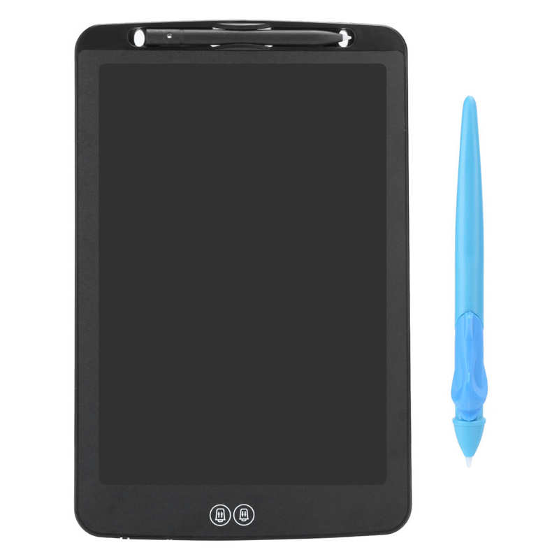 12inch LCD Writing Tablet Split Screen Board Electronic Drawing Board Ruler Mouse Pad Handwriting Tablet Black