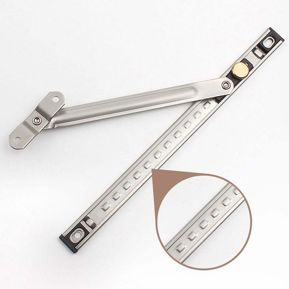 Stainless Steel Window Windproof Brace Window Support Limiter Angle Controller Children Safety Lock Practical Window Hardware