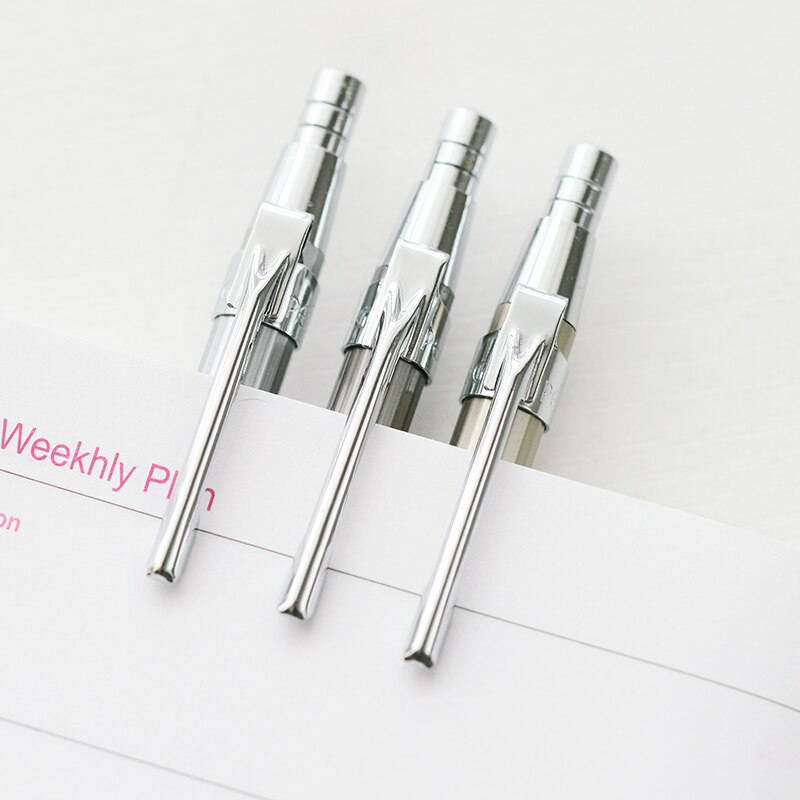 Lápiz de metal mecánico Andstal M & G de 0,5mm/0,7mm, 10 unids/lote, borrador de dibujo de plomo, lápices automáticos MP1001 para material escolar y de oficina