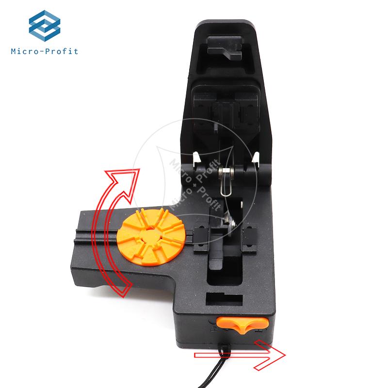 FC-20D FC-20T Tool FTTH Optical Fiber Cutter Tungsten Steel Sheet Fiber Optical Cleaver Tool Plastic Material Mini Cleaver