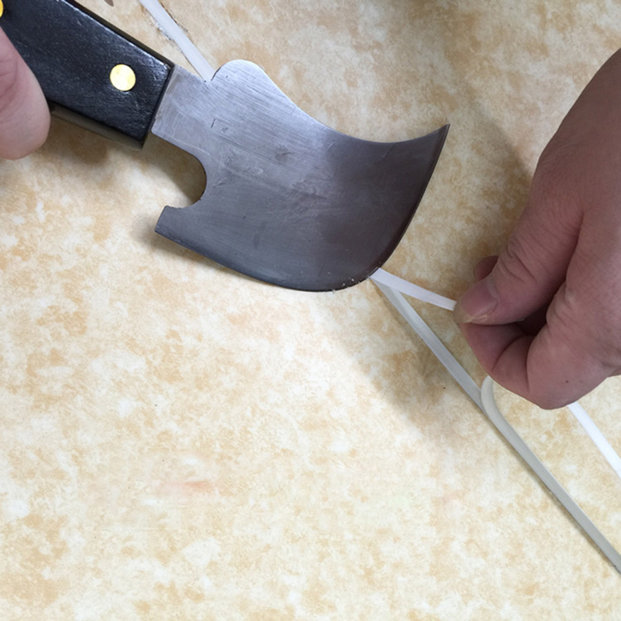 Quarter moon kniv rille vinyl gulvskæring læder skåret trimme kniv og svejsesøm guide vinyl svejsesæt