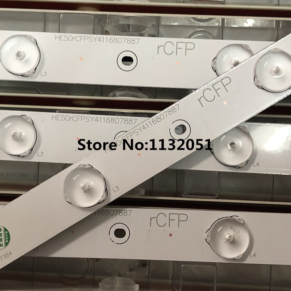 Kit 11 PCS/set 6LEDs 503mm strip for 50Inch TV RSAG7.820.6311/ROH LED50EC620CA HD500DU-B01