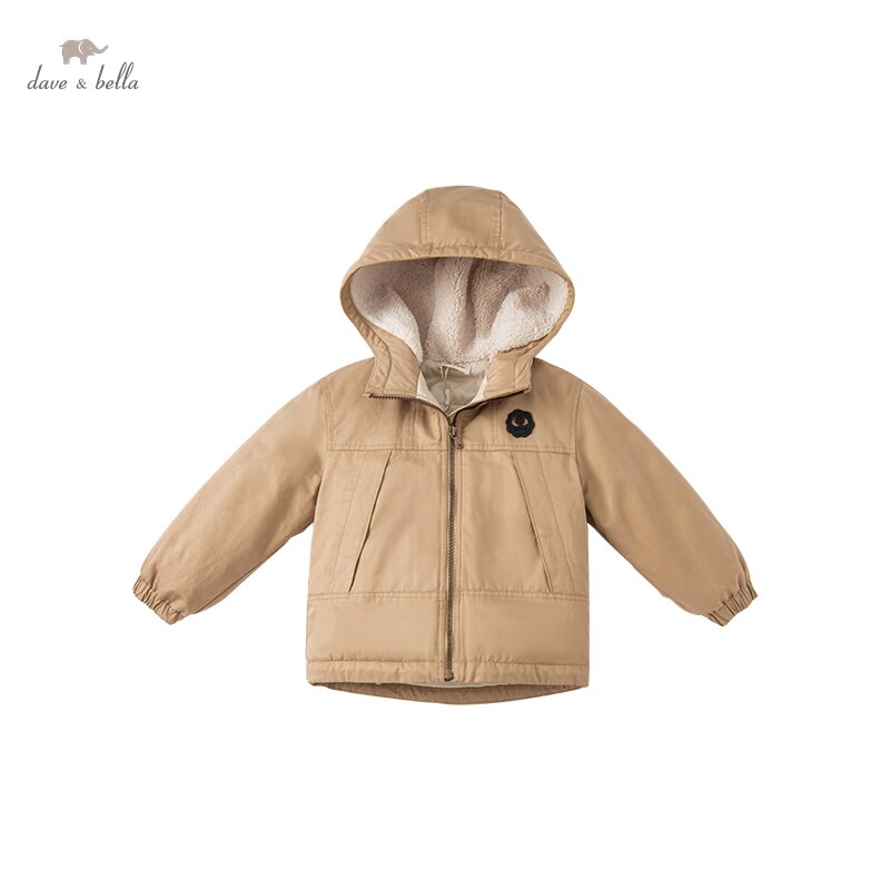 DKY20463 dave bella winter kids boys jacket soild – Vicedeal